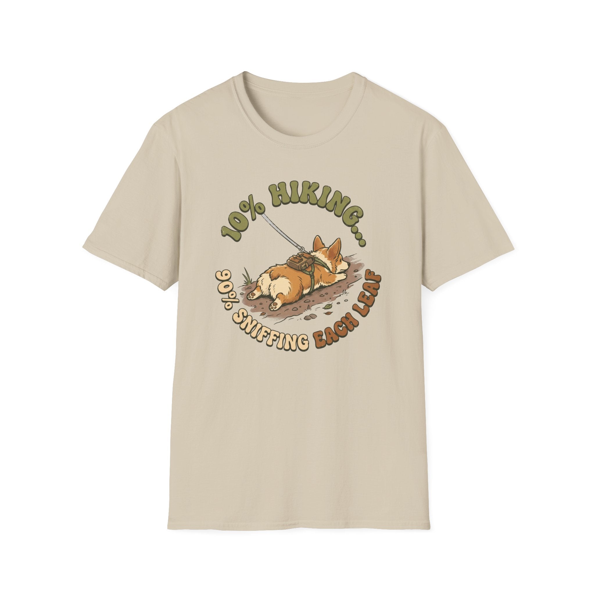 10% Hiking Corgi T-Shirt