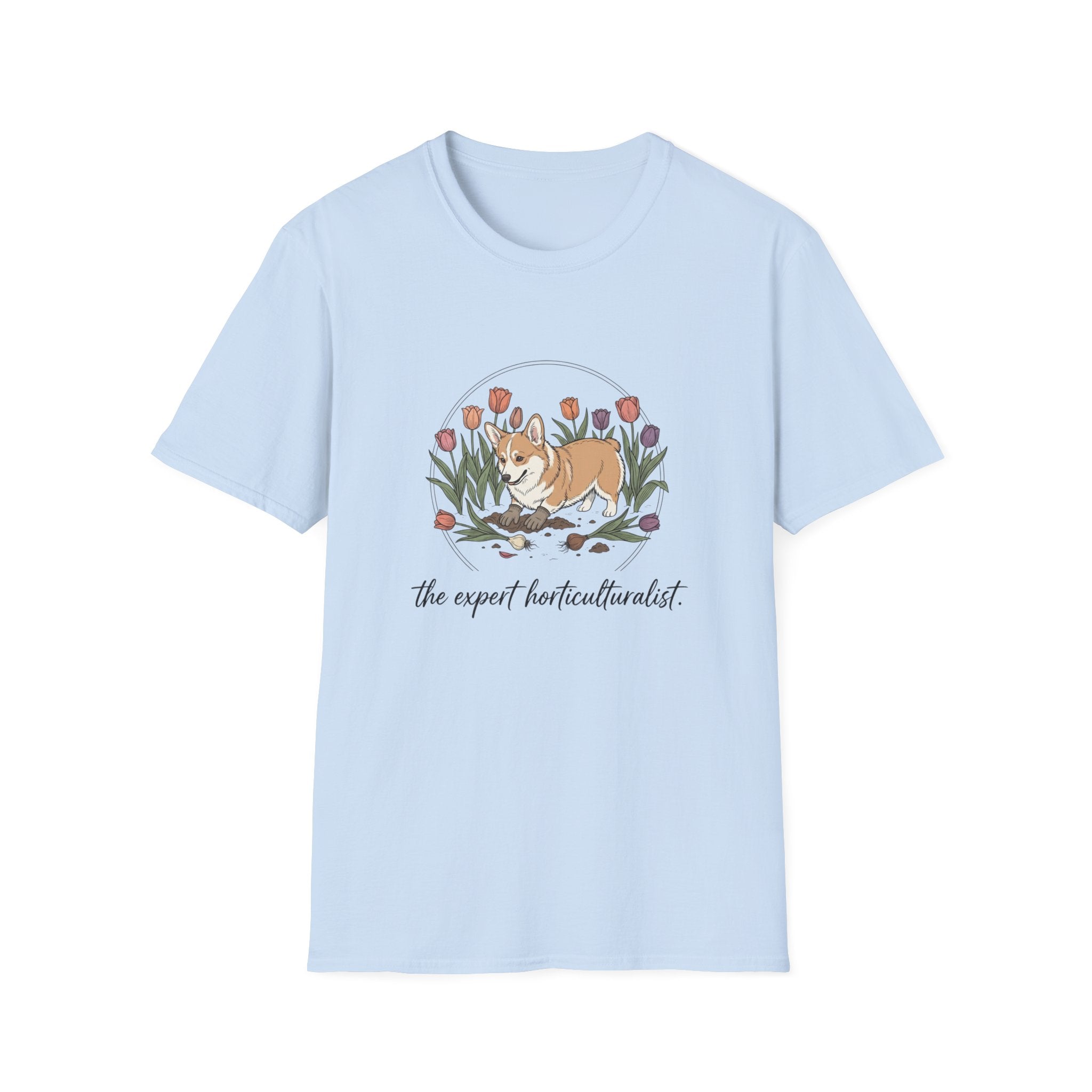 Corgi Expert Horticulturist T-Shirt