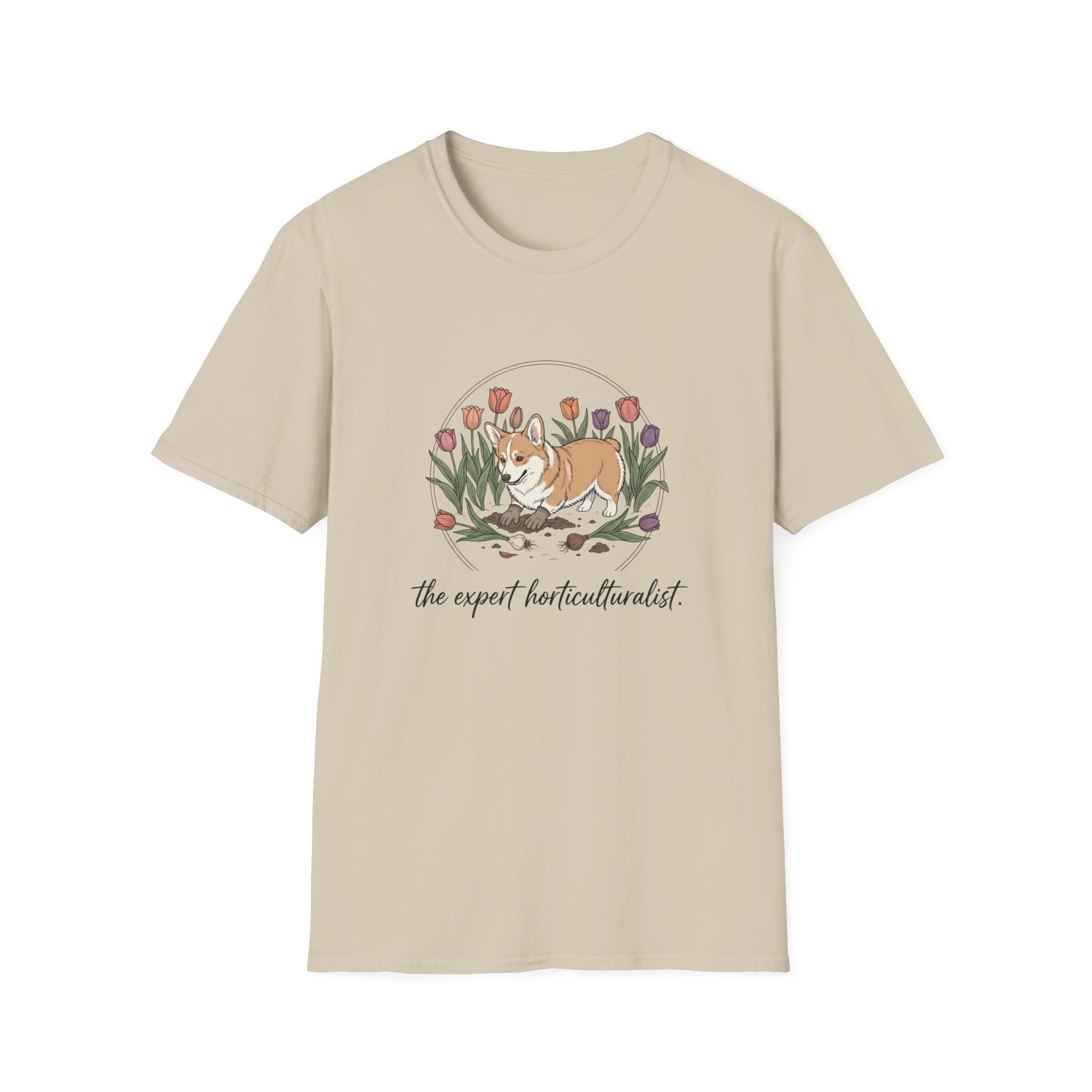 Corgi Expert Horticulturist T-Shirt