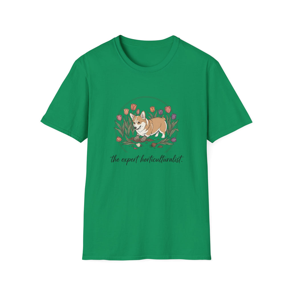 Corgi Expert Horticulturist T-Shirt