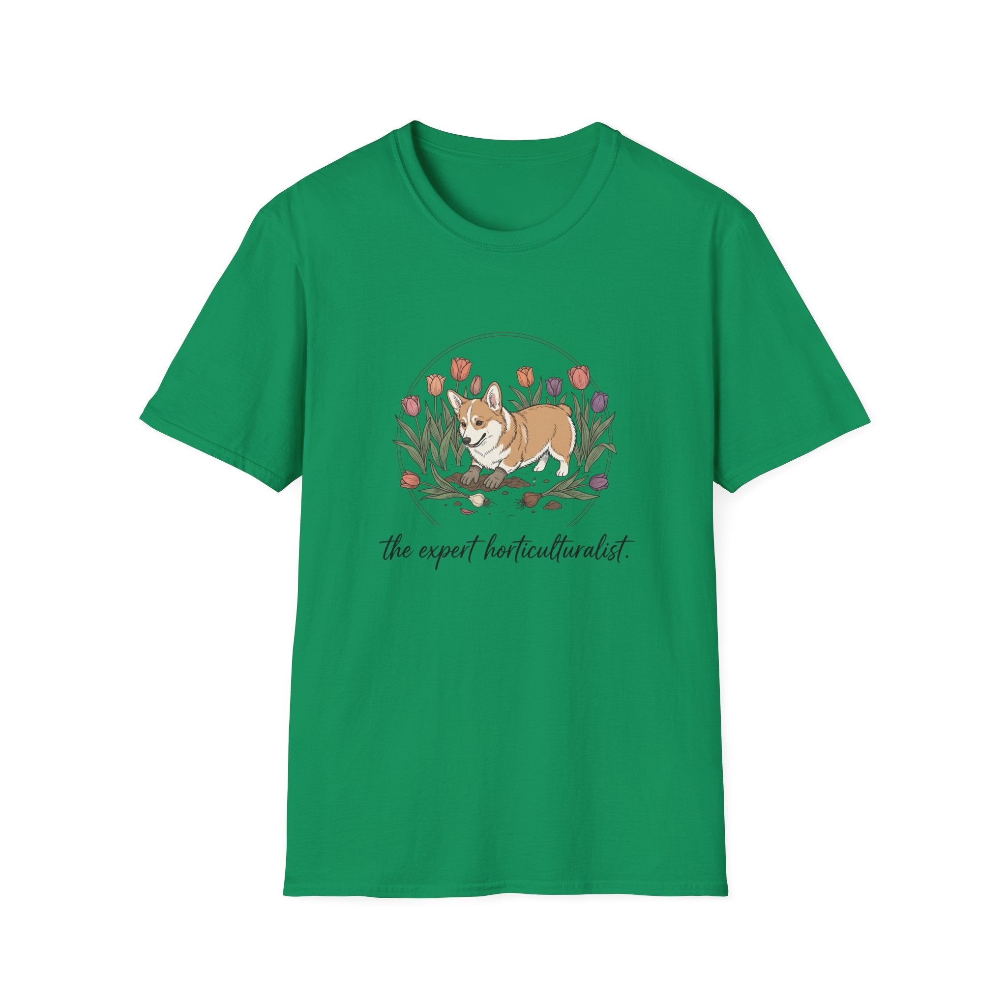 Corgi Expert Horticulturist T-Shirt
