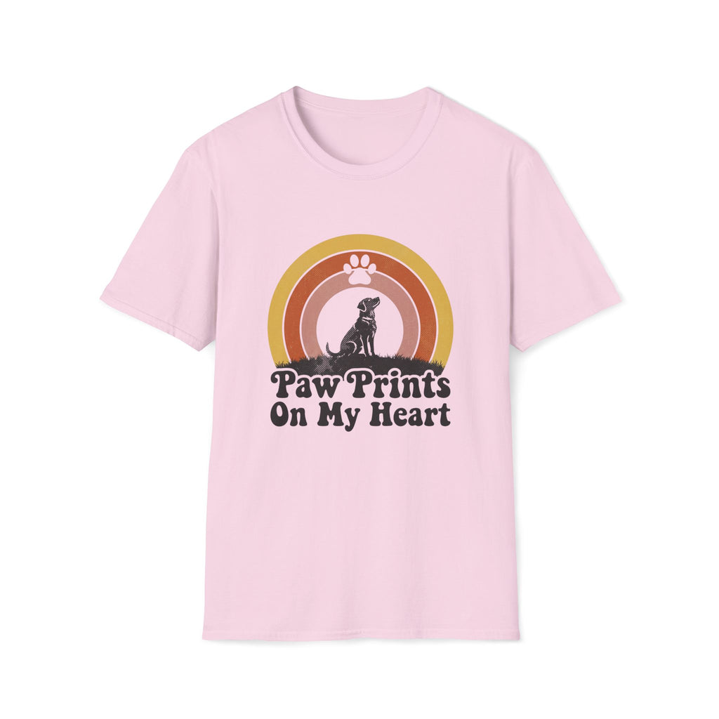 Paw Prints On My Heart T-Shirt