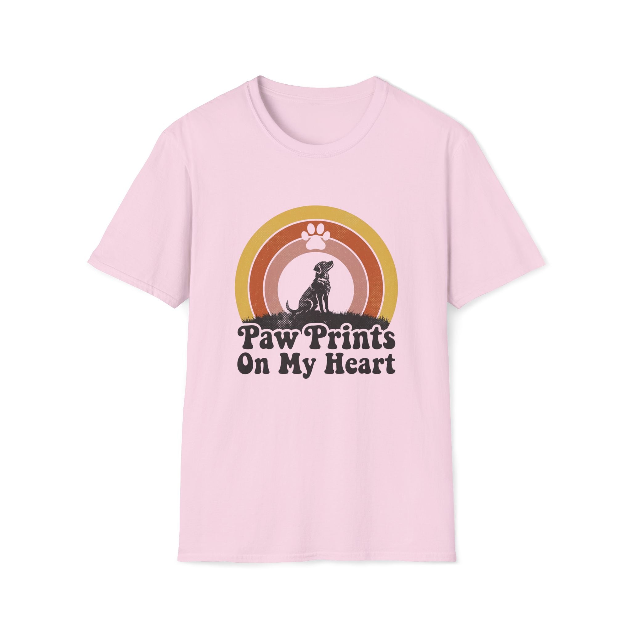 Paw Prints On My Heart T-Shirt