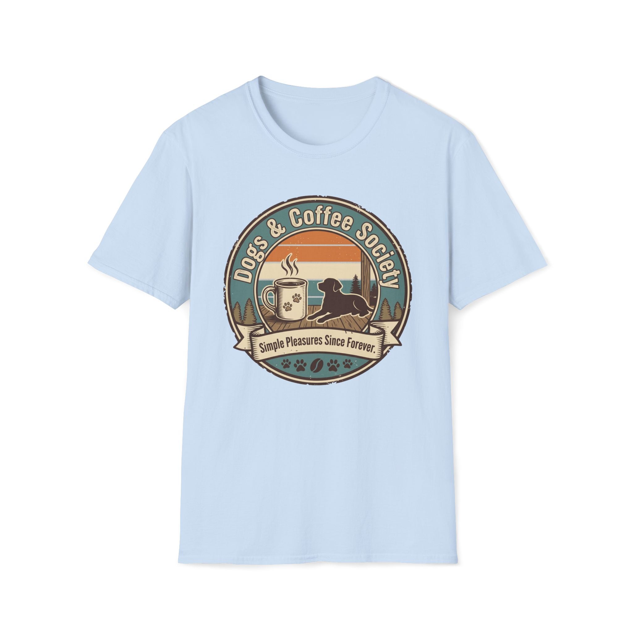 Dogs & Coffee Society T-Shirt