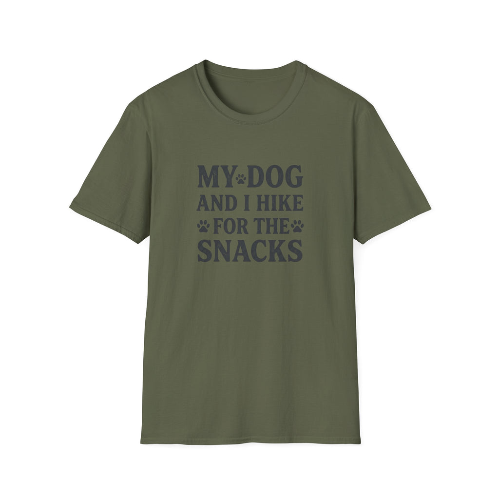 My Dog And I Hike For The Snacks T-Shirt