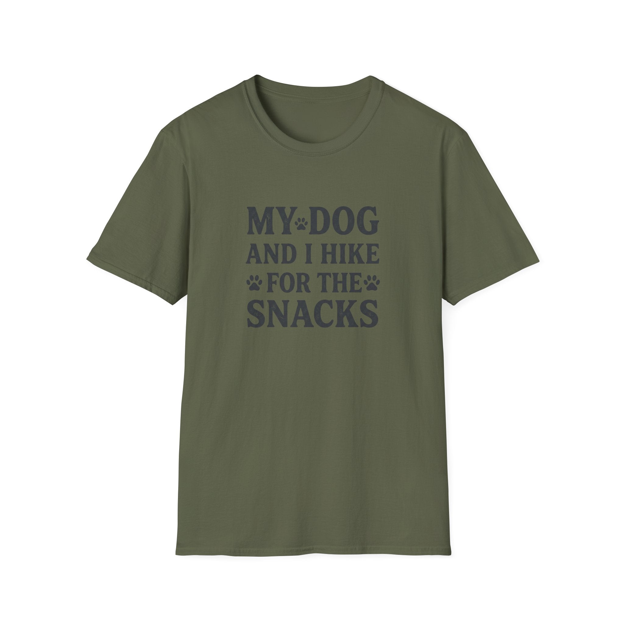 My Dog And I Hike For The Snacks T-Shirt