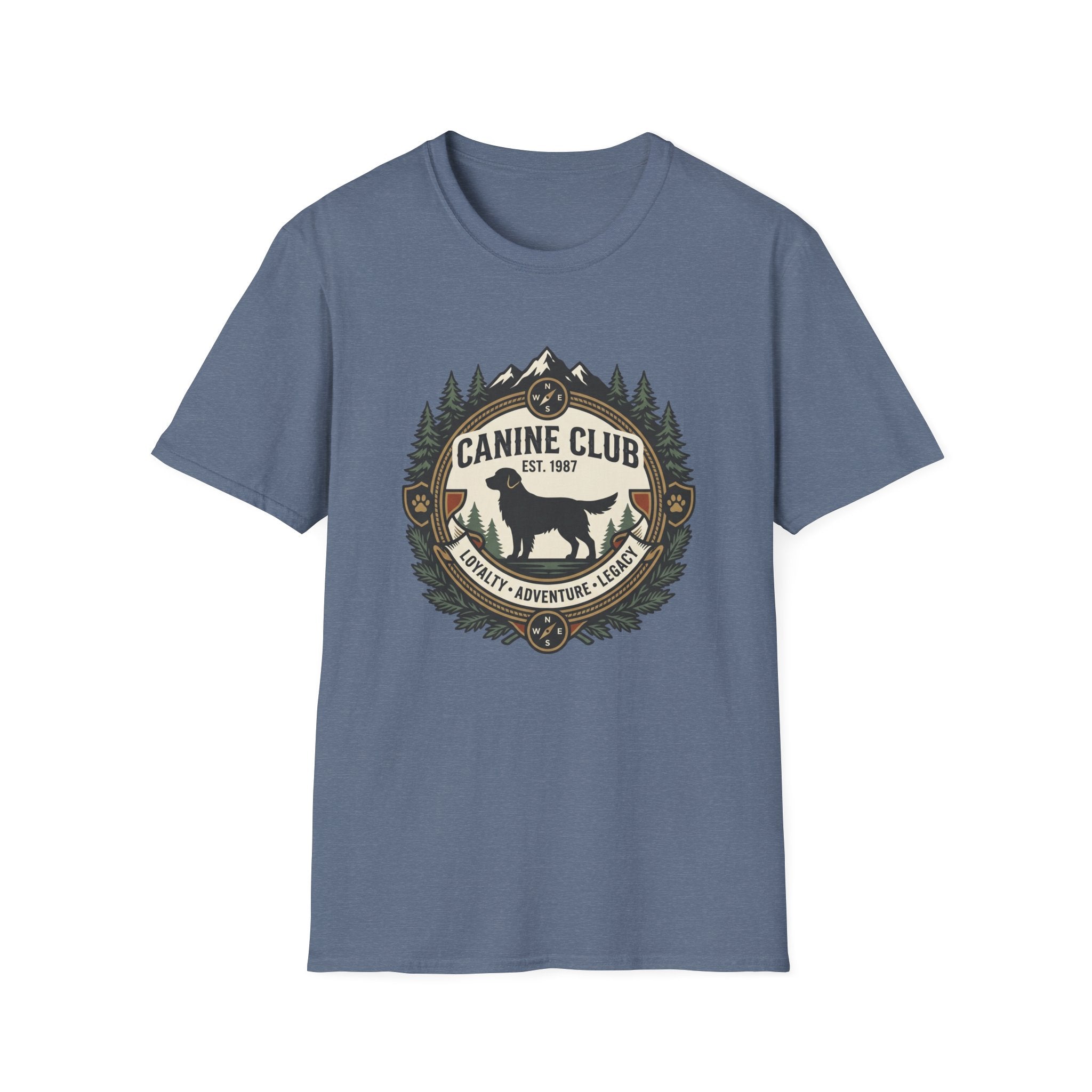 My Co-Pilot Has Paws Golden Retriever T-Shirt