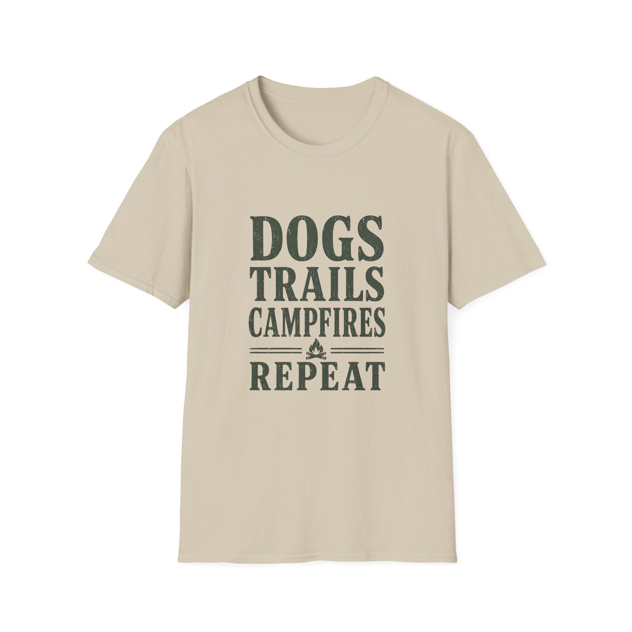 Dogs Trails Repeat T-Shirt