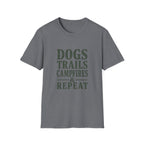 Dogs Trails Repeat T-Shirt