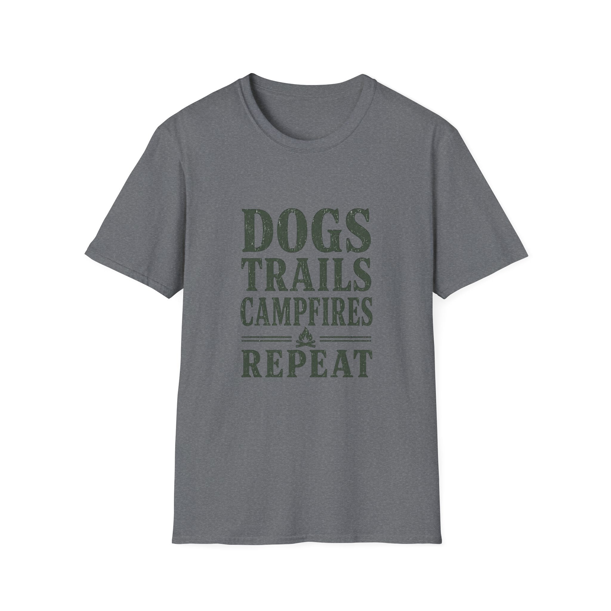 Dogs Trails Repeat T-Shirt