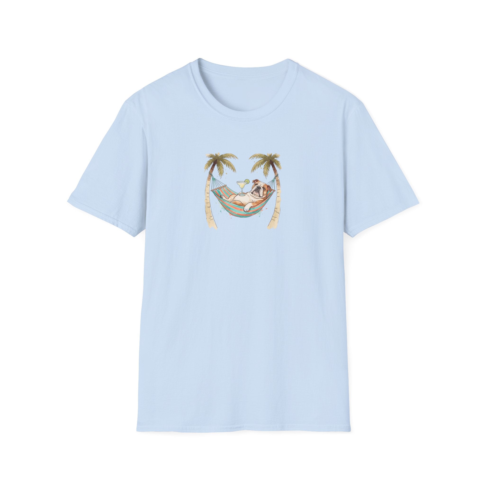 Bulldog with a Margarita T-Shirt