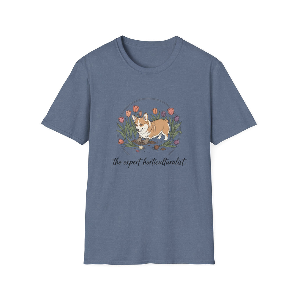 Corgi Expert Horticulturist T-Shirt
