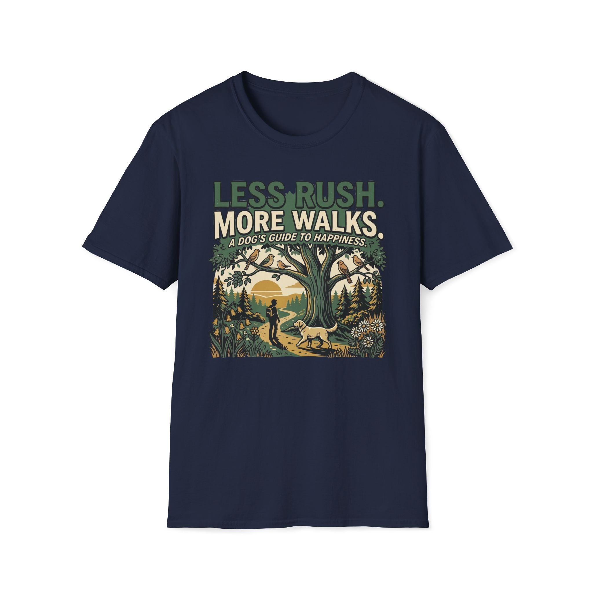 Less Rush More Walks T-Shirt