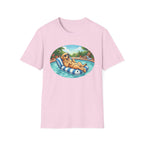 Golden in a Pool Lounger T-Shirt