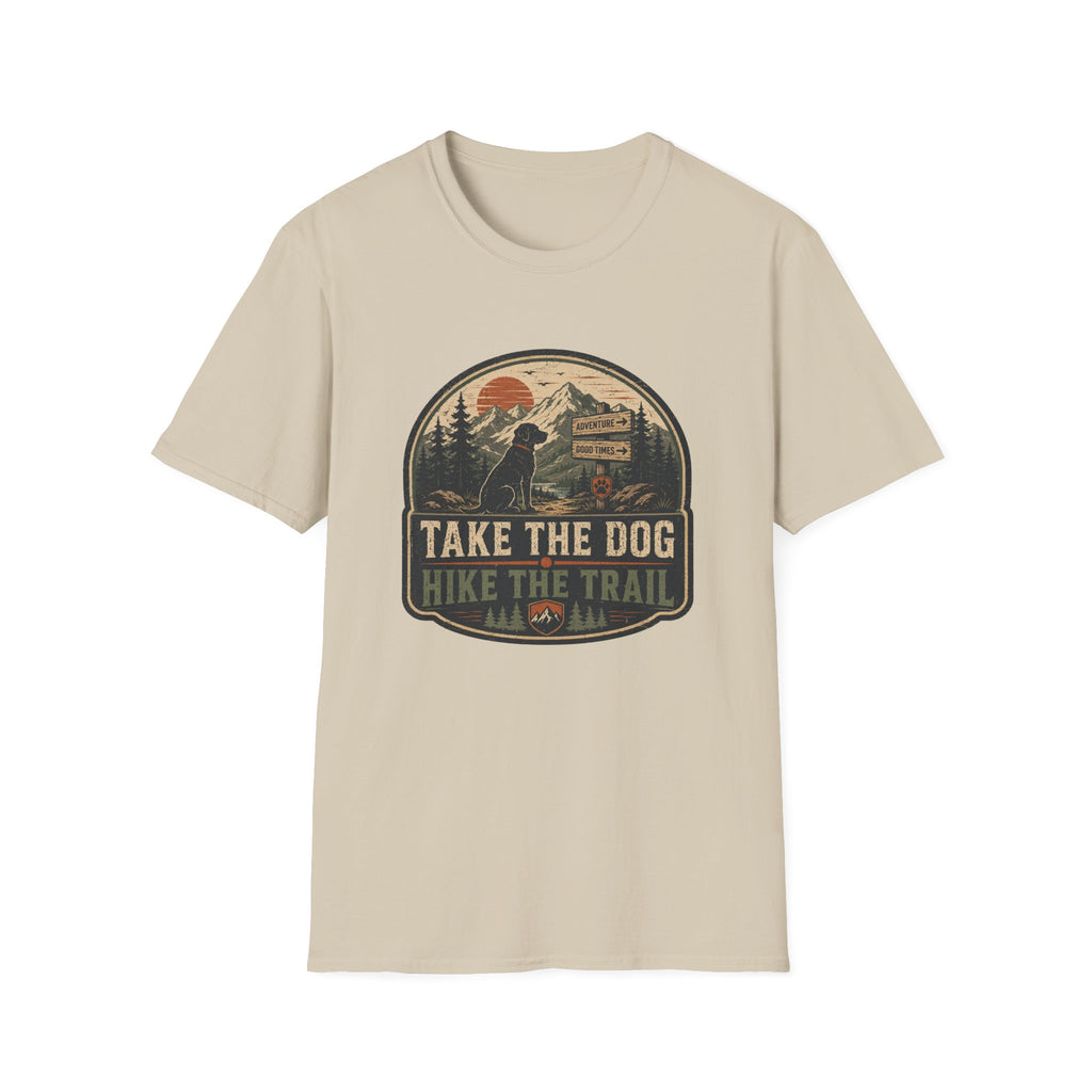 Take The Dog Hike The Trail T-Shirt