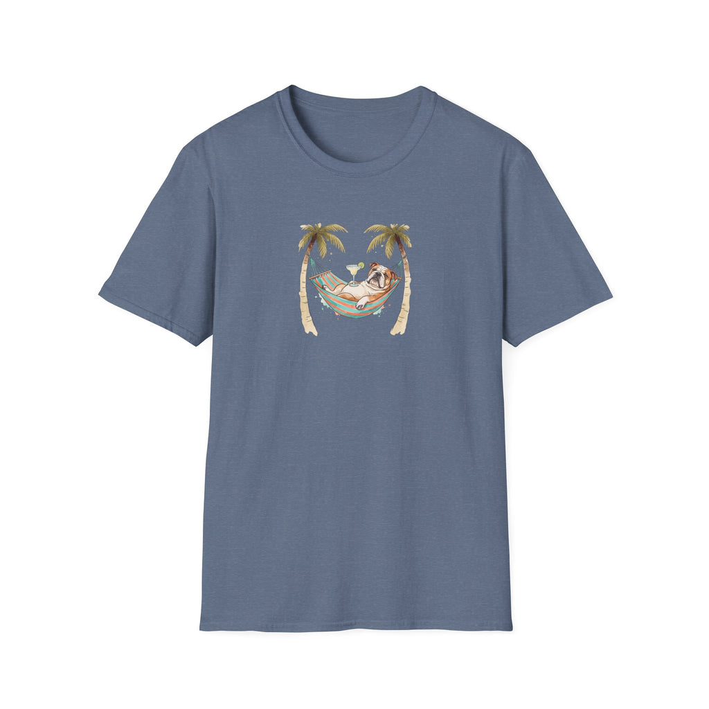 Bulldog with a Margarita T-Shirt