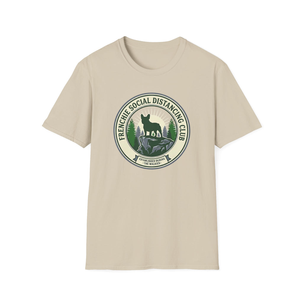 Frenchie Social Distancing Crew T-Shirt