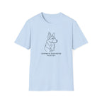 German Shepherd Parent Line Art T-Shirt