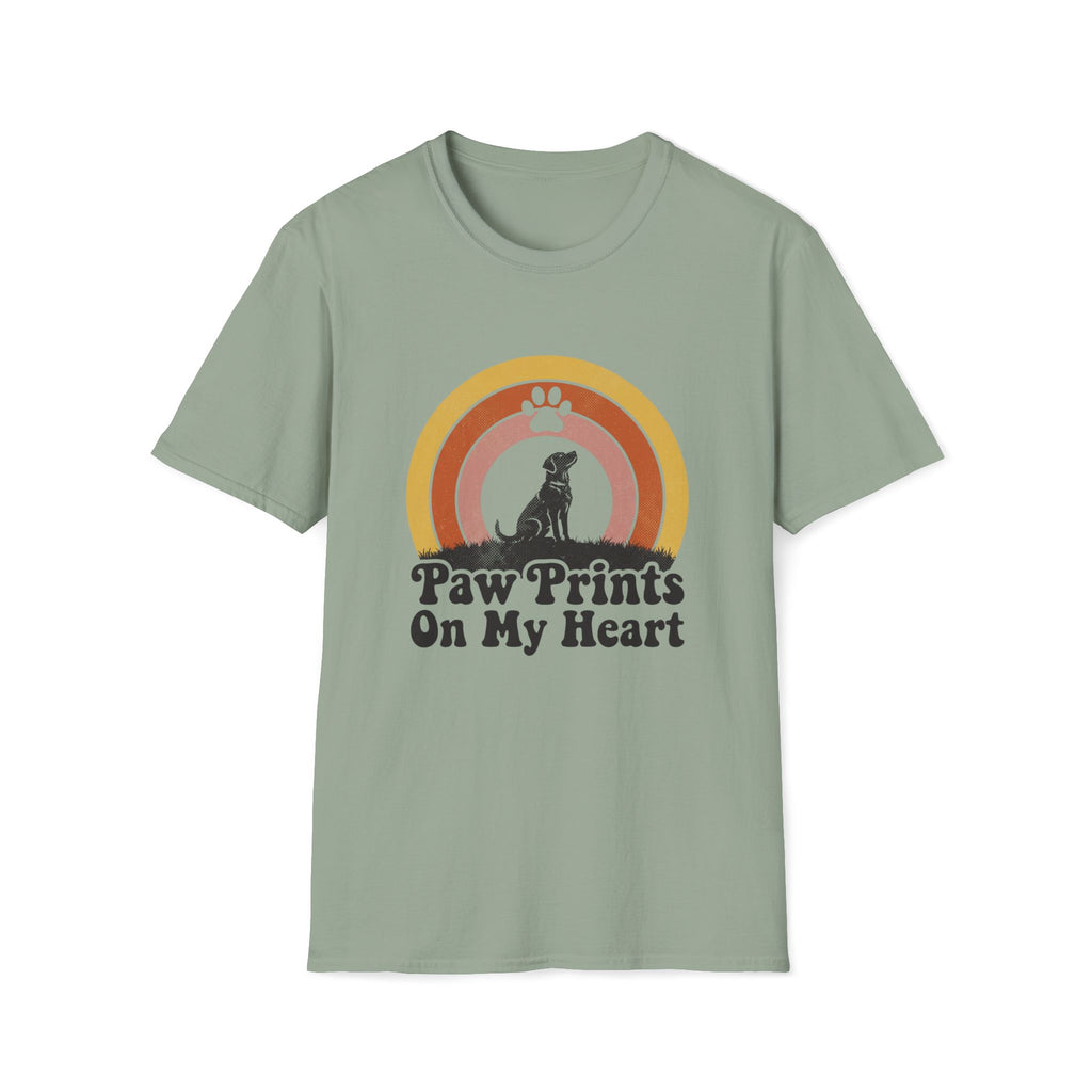 Paw Prints On My Heart T-Shirt