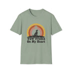 Paw Prints On My Heart T-Shirt
