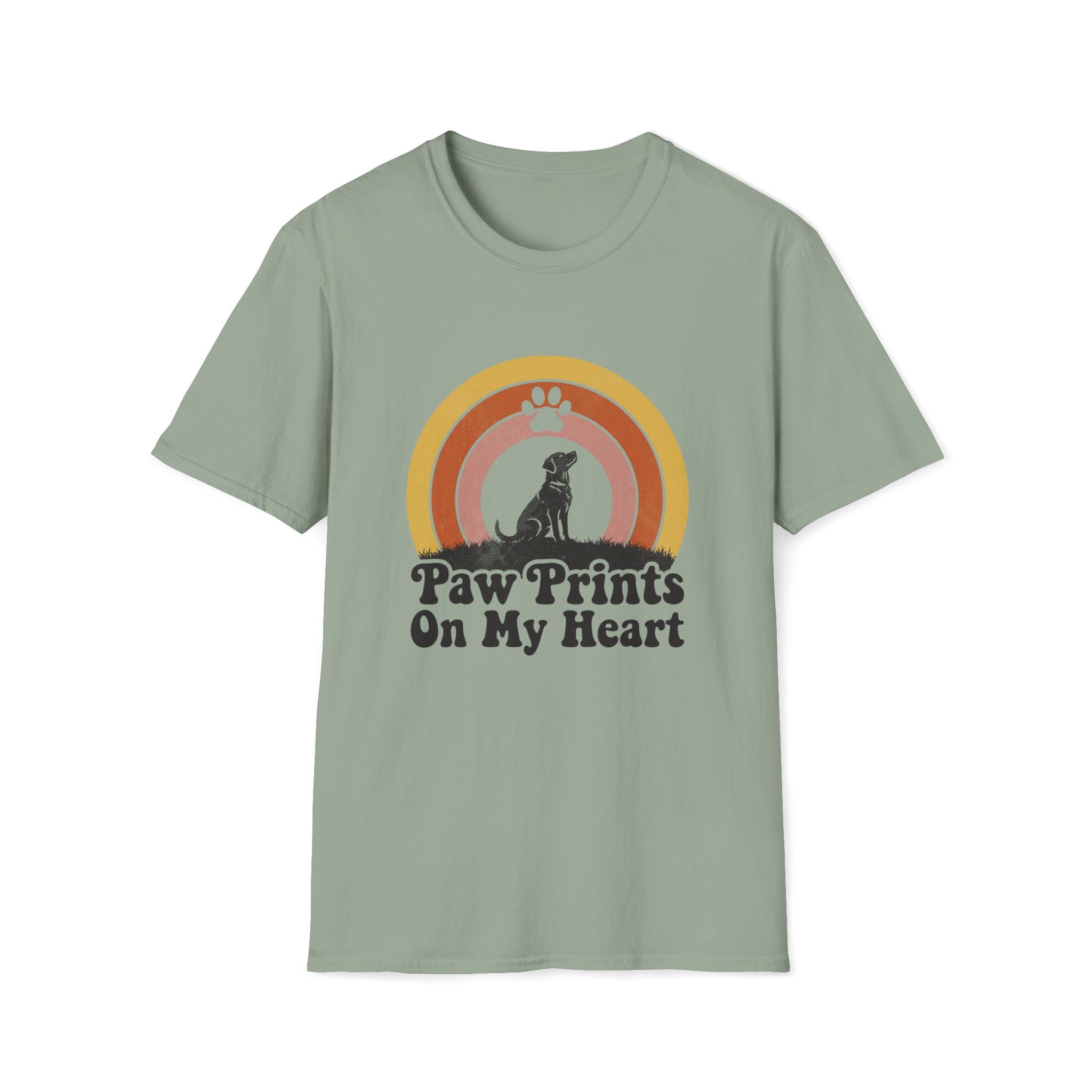 Paw Prints On My Heart T-Shirt