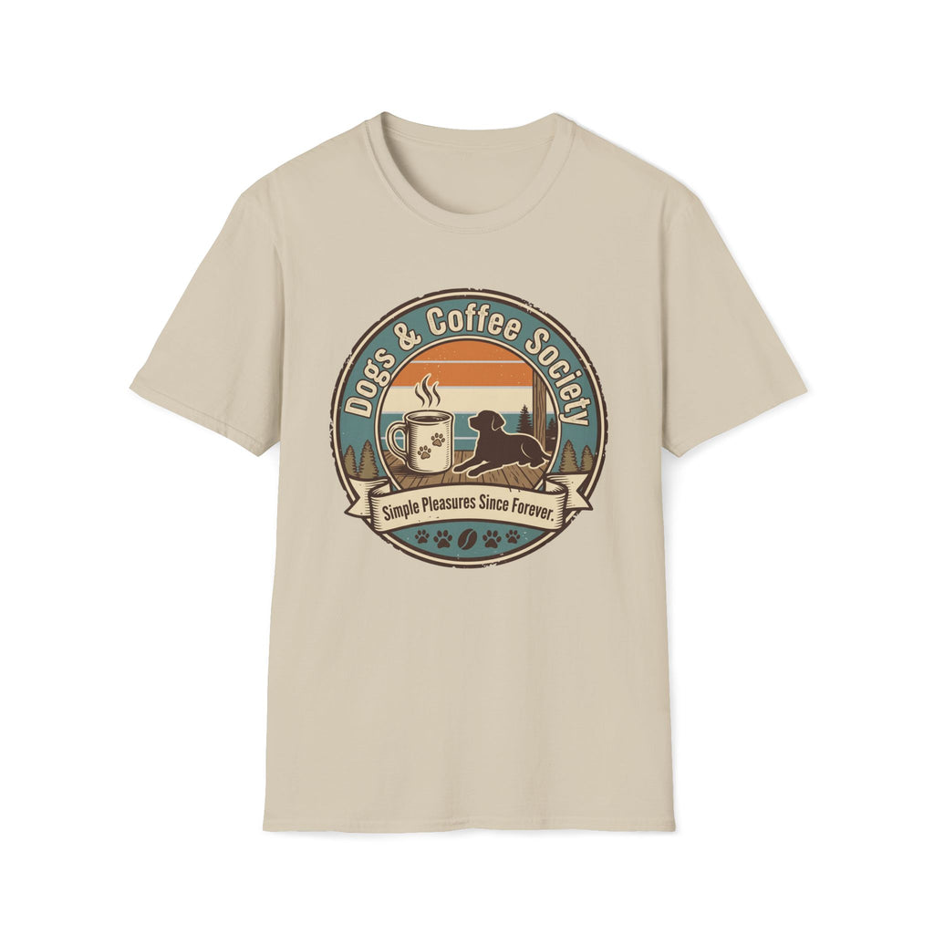Dogs & Coffee Society T-Shirt