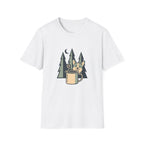 Corgi Coffee Camping T-Shirt
