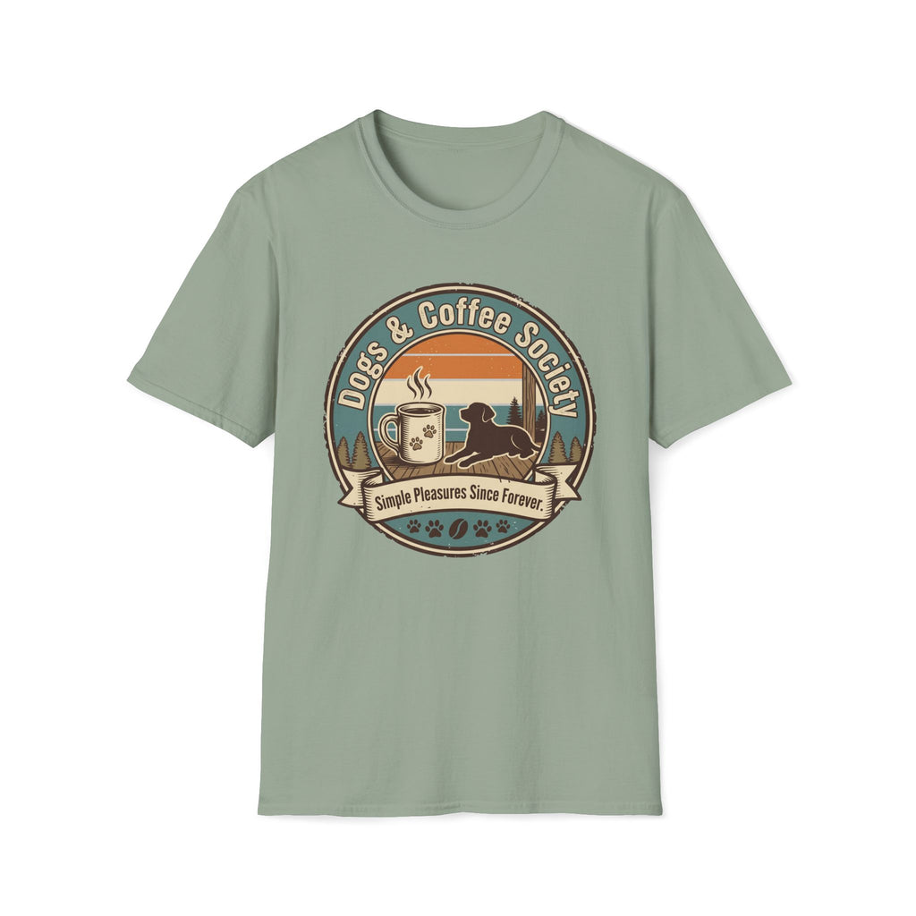 Dogs & Coffee Society T-Shirt