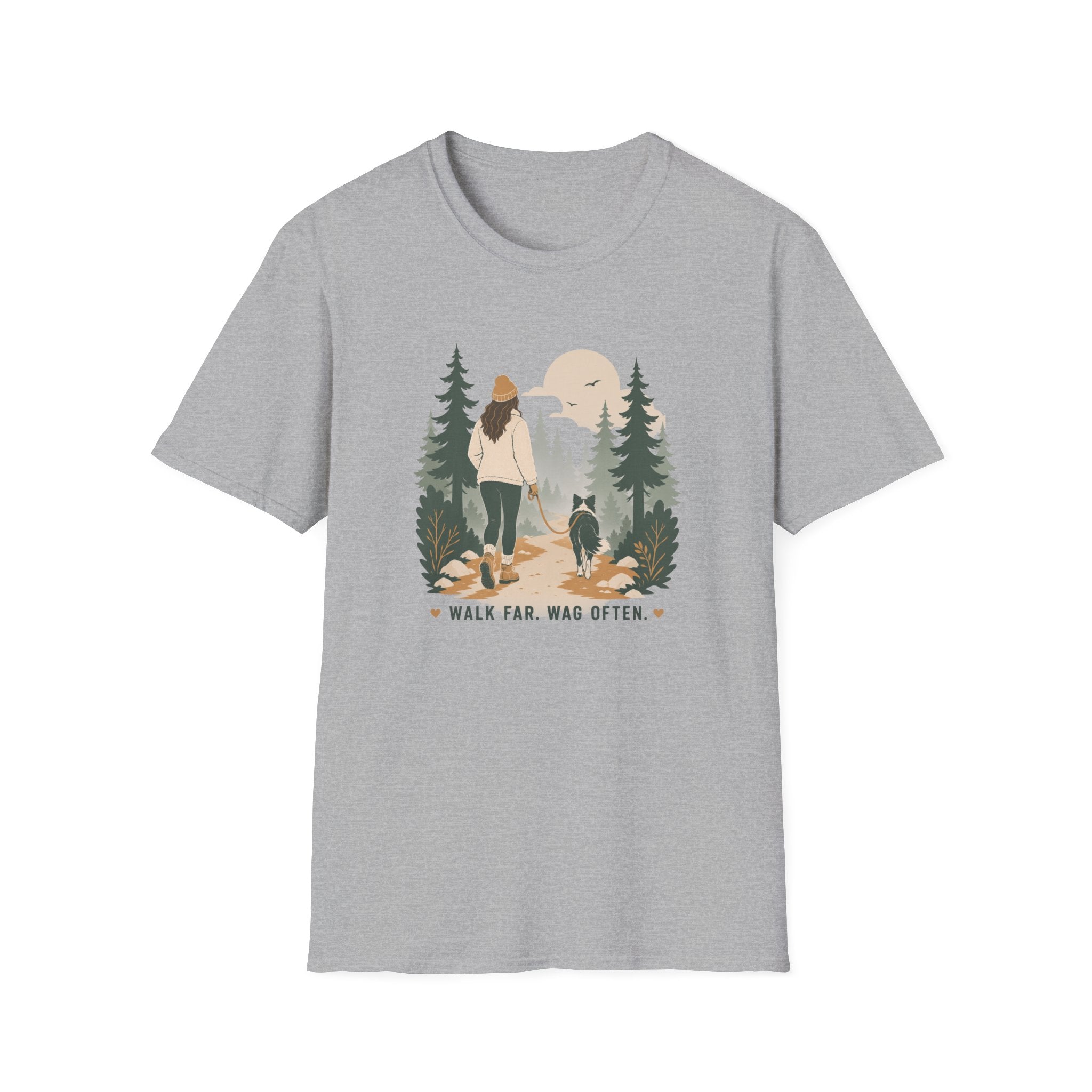 Walk Far Wag Often T-Shirt