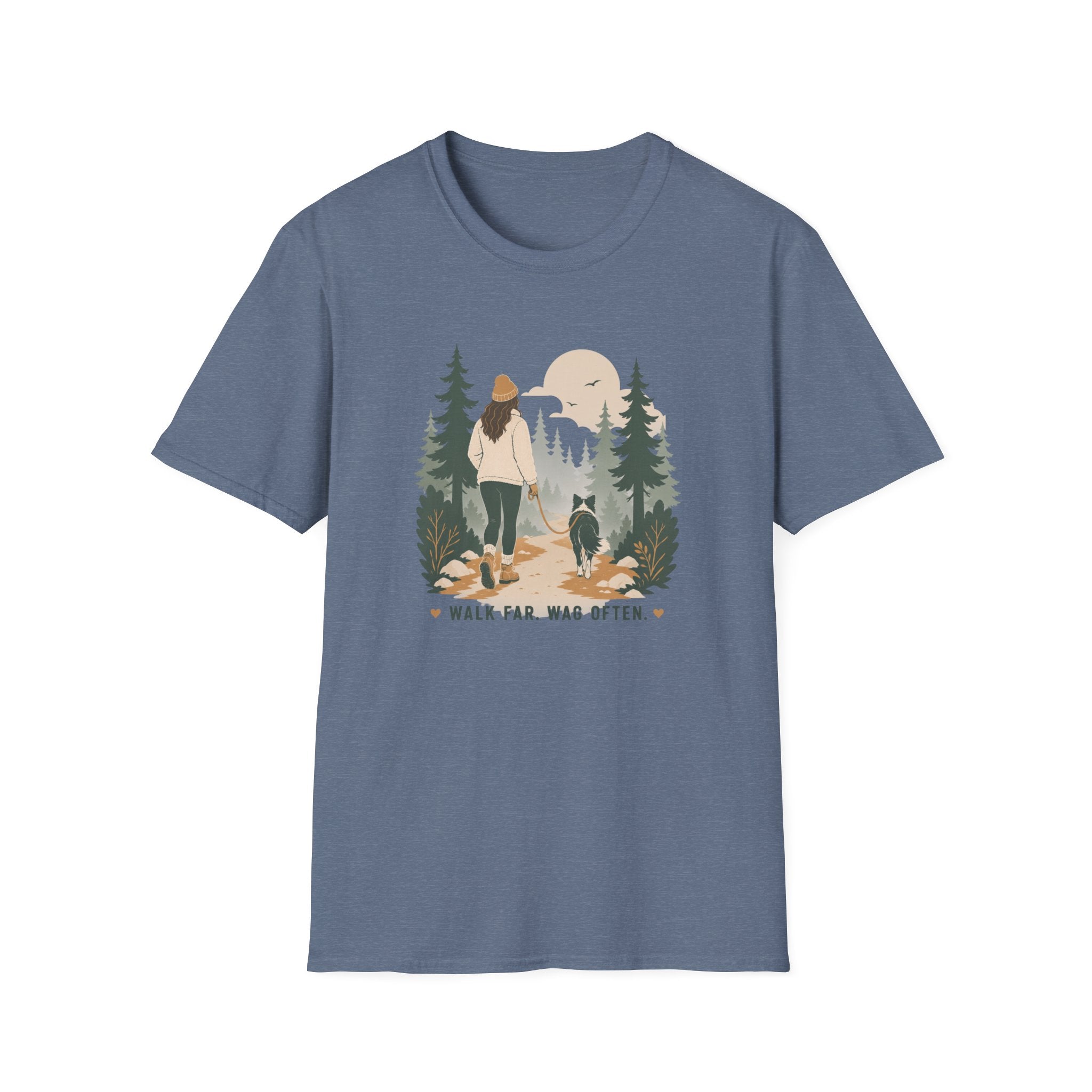 Walk Far Wag Often T-Shirt