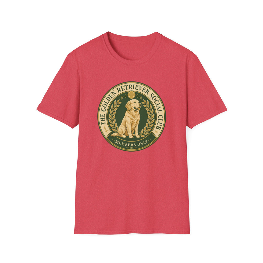 Golden Retriever Social Club T-Shirt