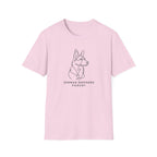 German Shepherd Parent Line Art T-Shirt