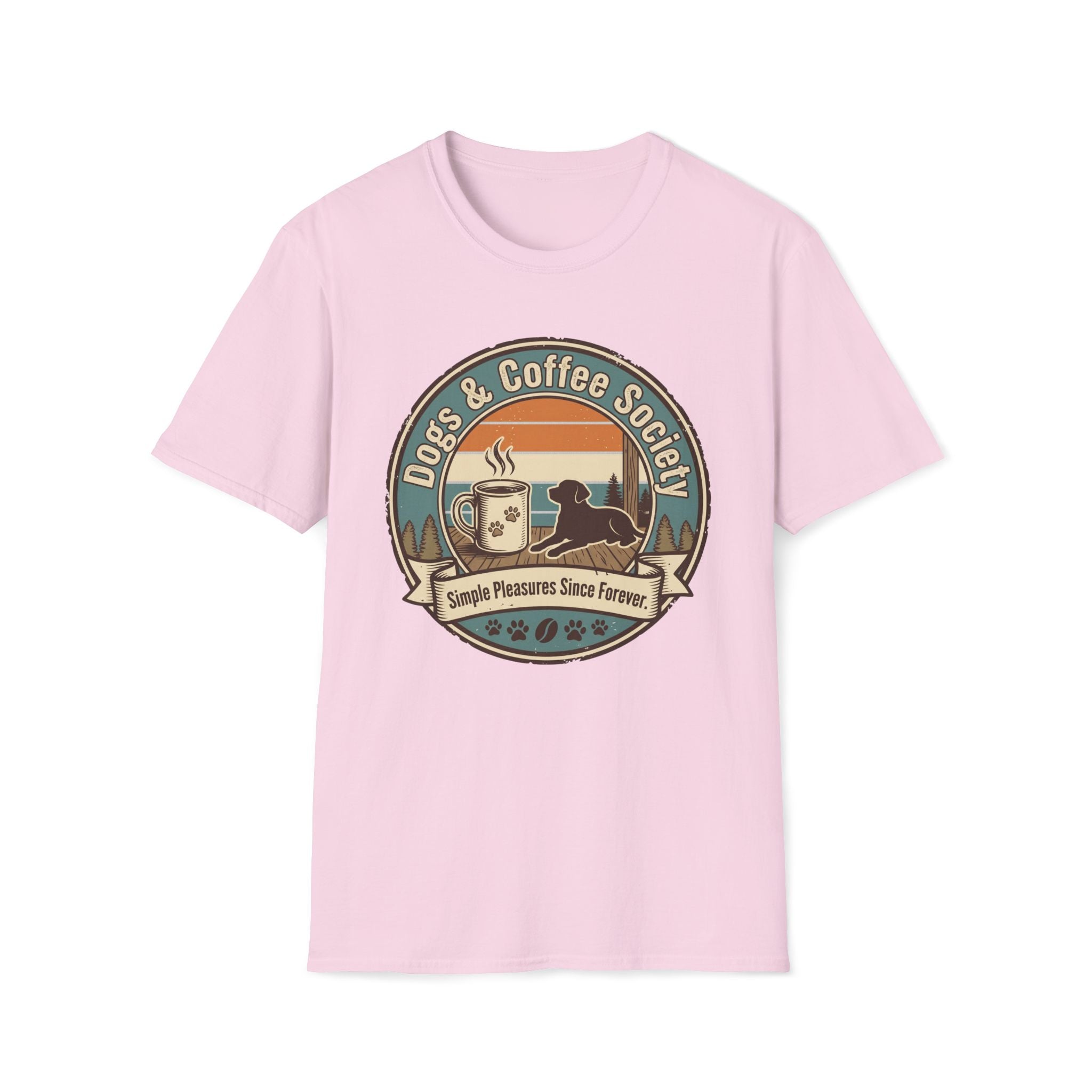 Dogs & Coffee Society T-Shirt