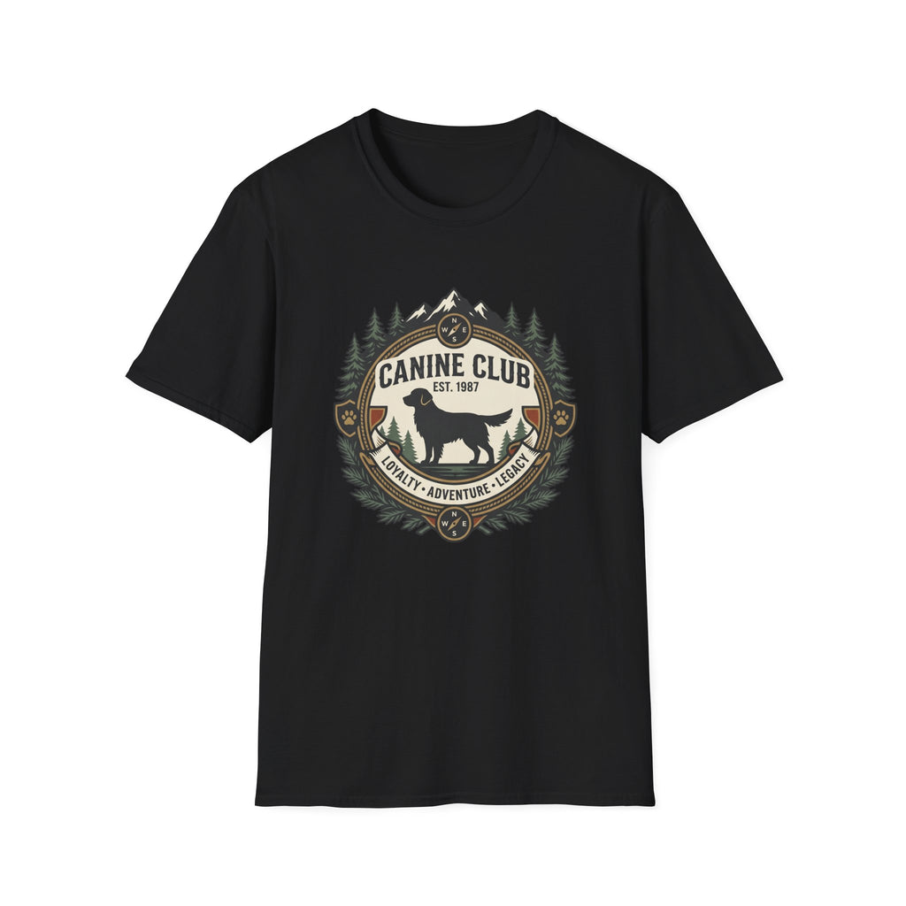 My Co-Pilot Has Paws Golden Retriever T-Shirt