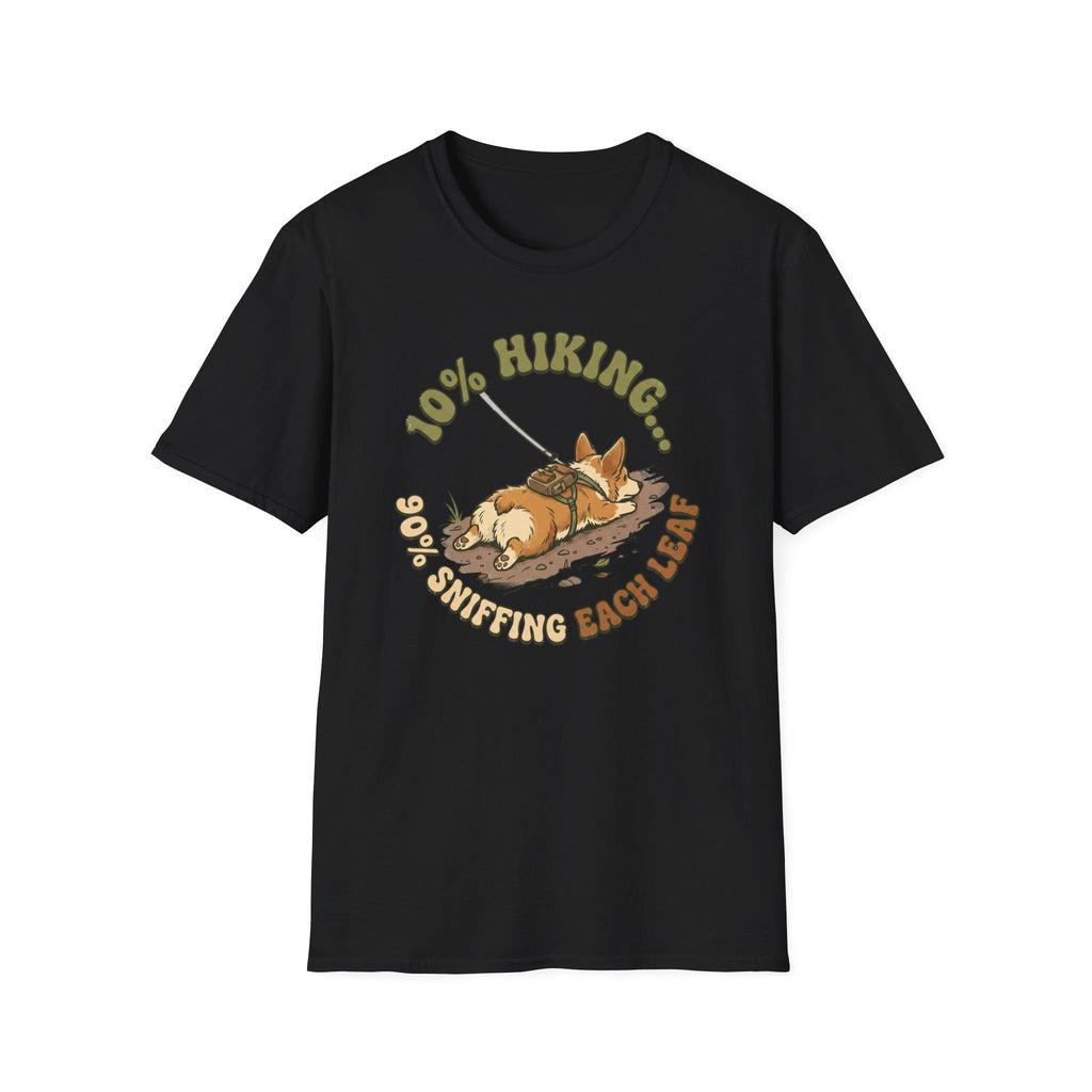 10% Hiking Corgi T-Shirt