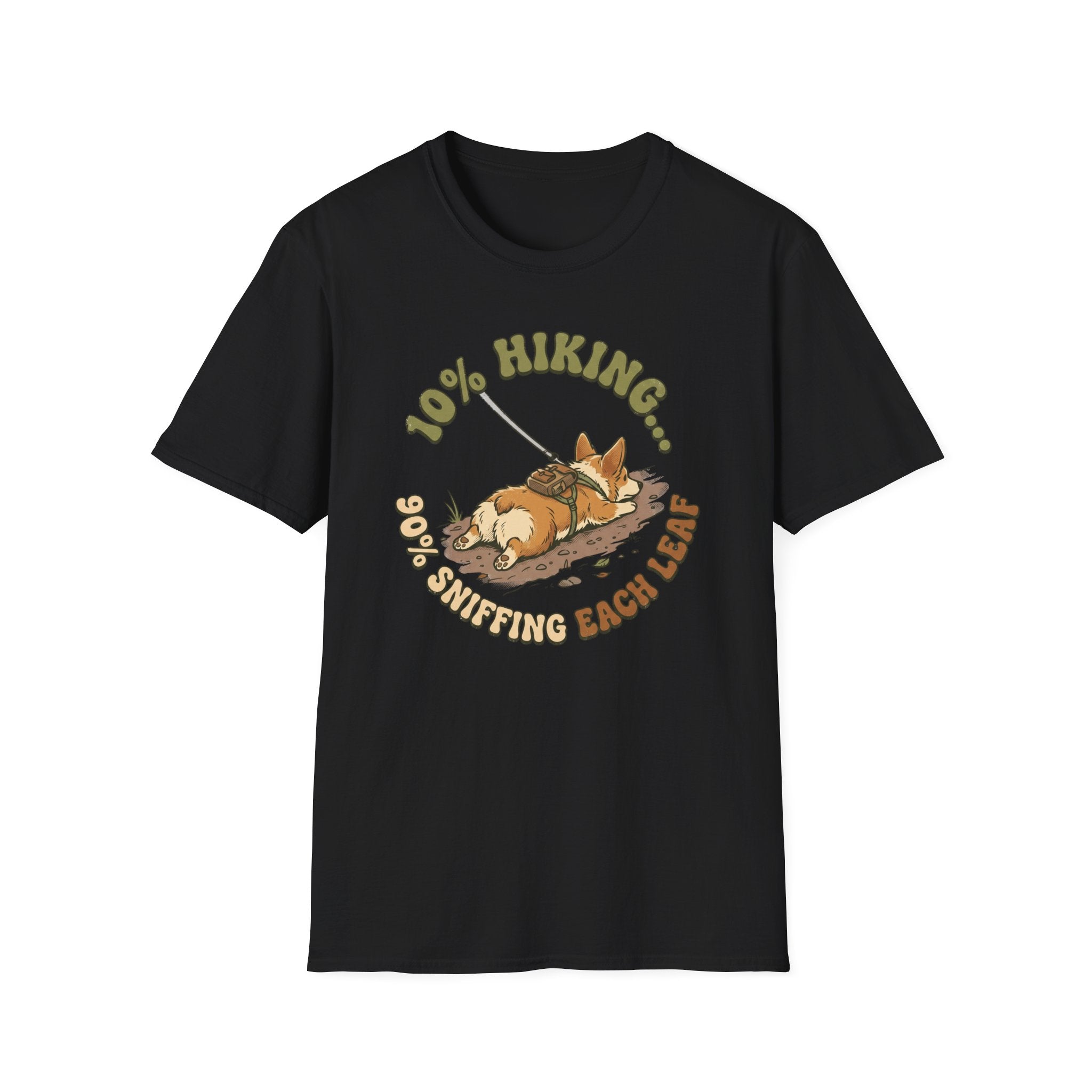 10% Hiking Corgi T-Shirt