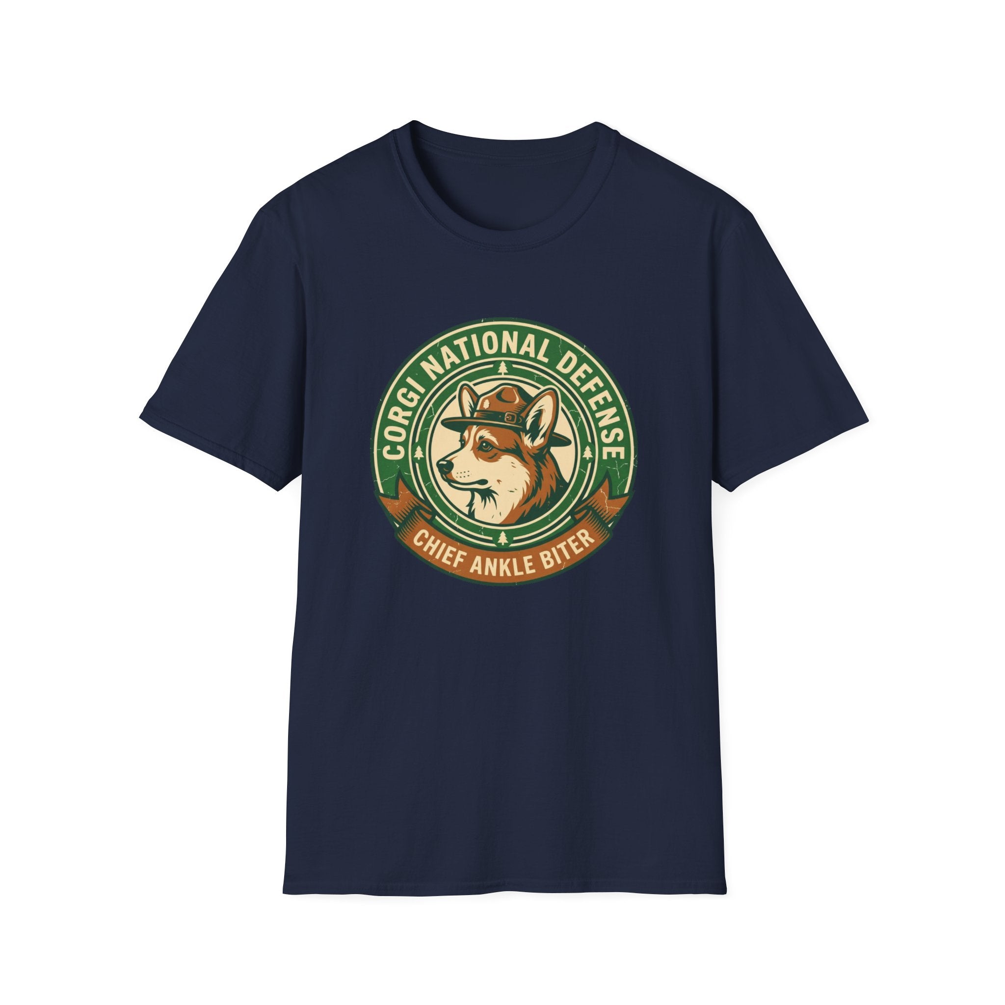 Corgi National Defense Badge T-Shirt