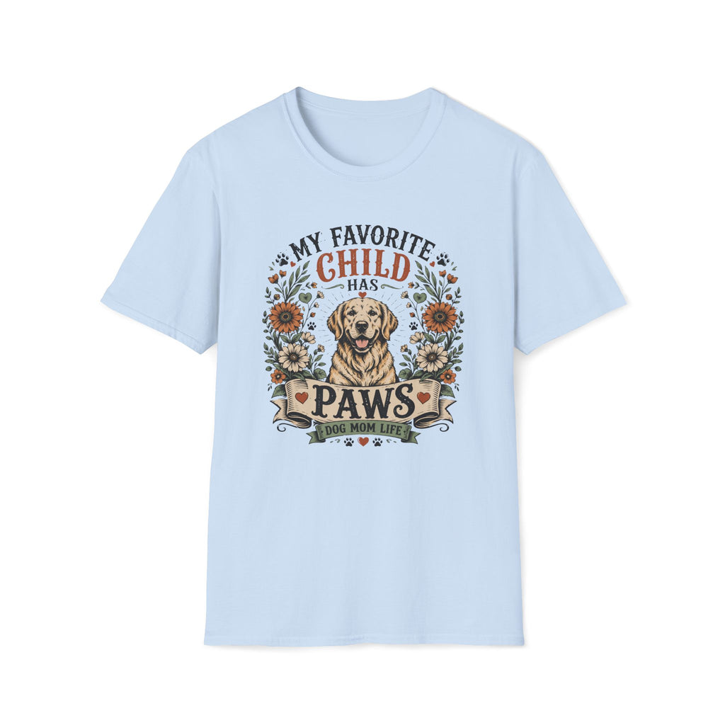 My Favorite Child Has Paws T-Shirt