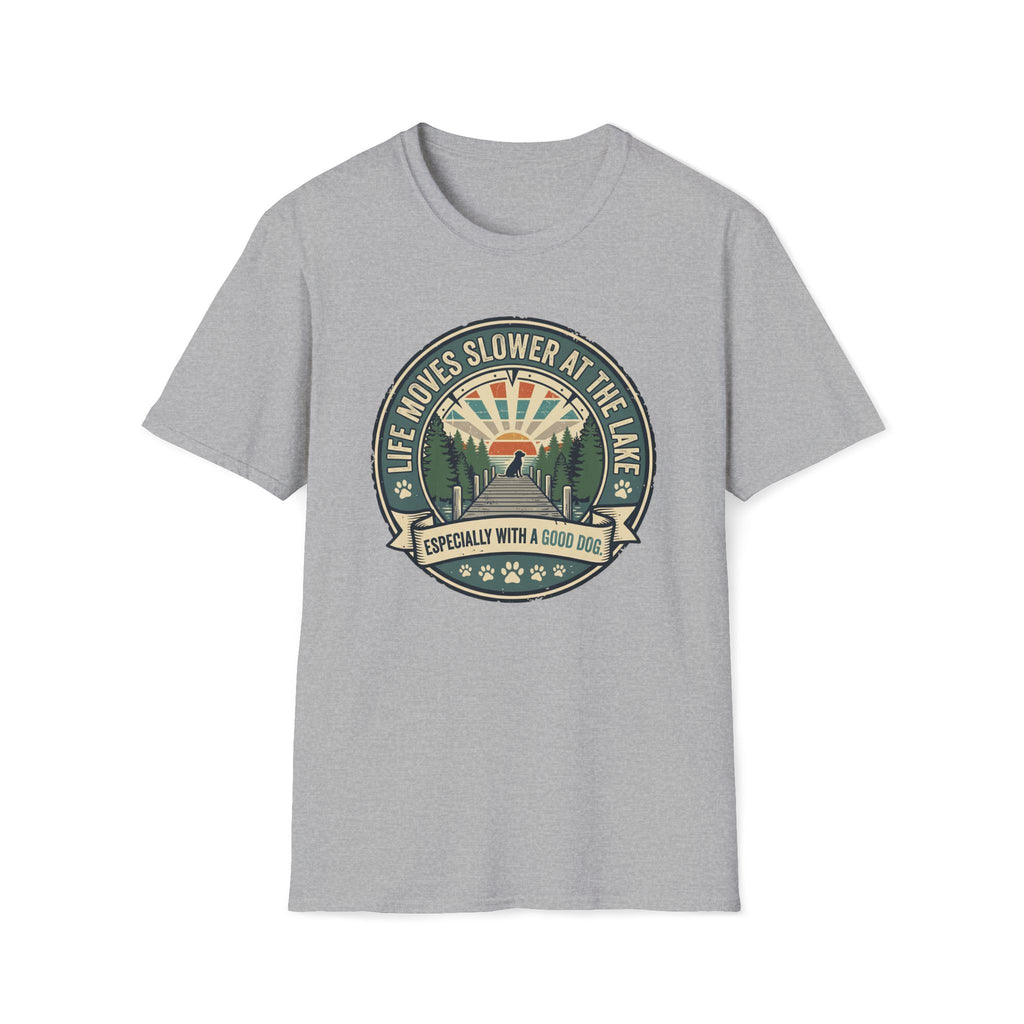 Life Moves Slower At The Lake T-Shirt