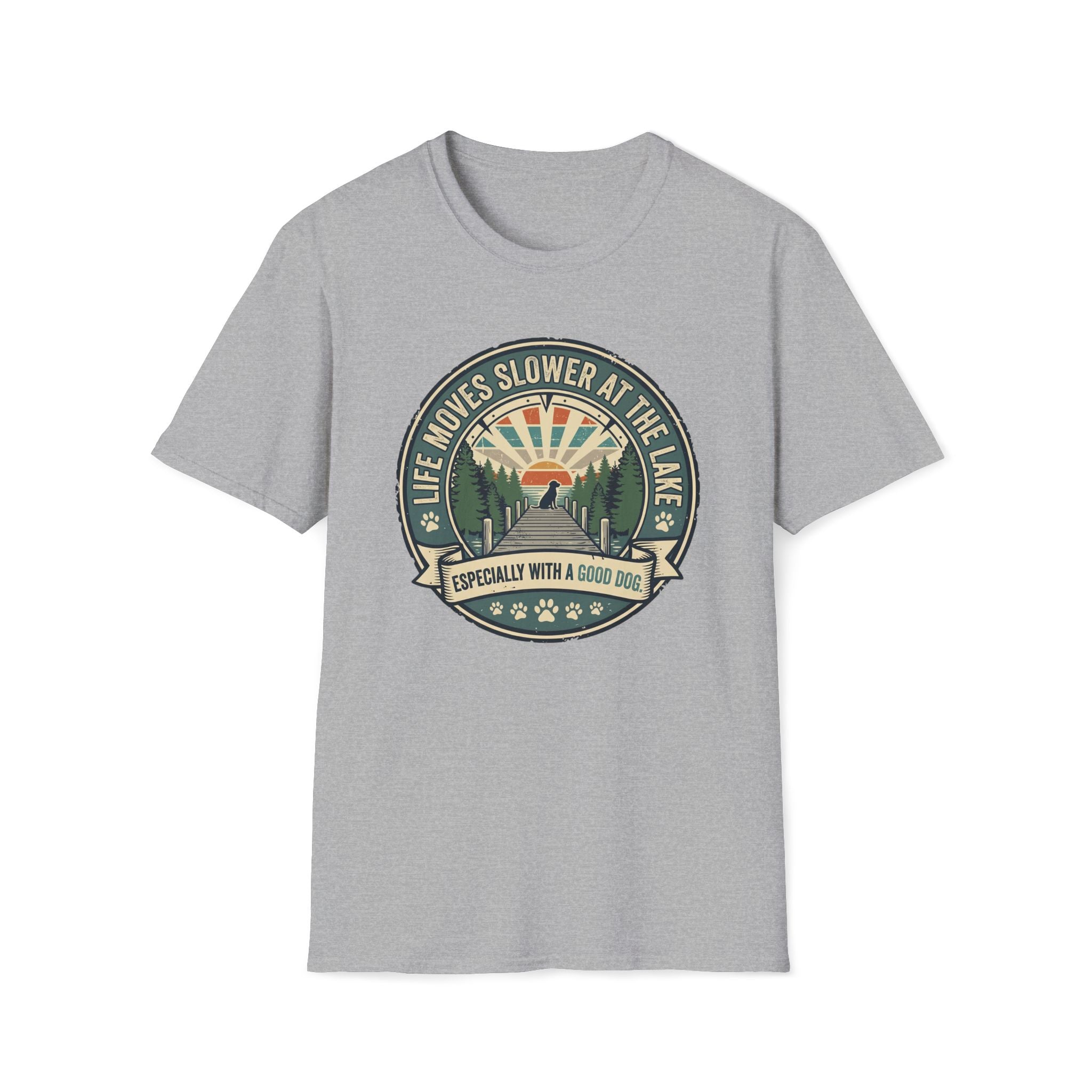 Life Moves Slower At The Lake T-Shirt