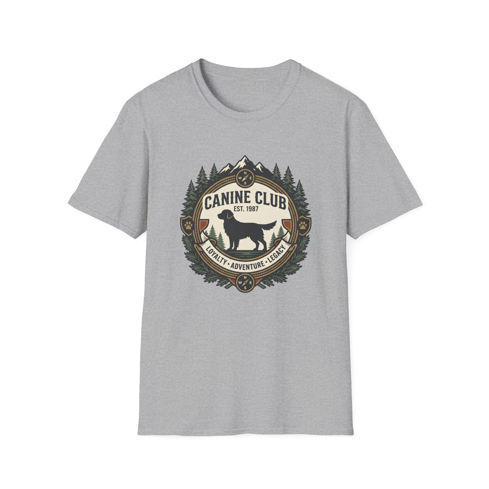 My Co-Pilot Has Paws Golden Retriever T-Shirt