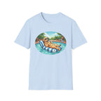 Golden in a Pool Lounger T-Shirt