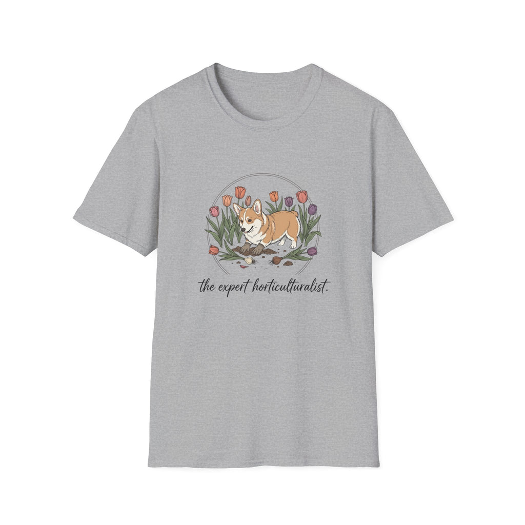 Corgi Expert Horticulturist T-Shirt