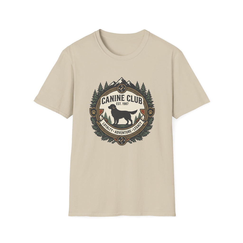 My Co-Pilot Has Paws Golden Retriever T-Shirt
