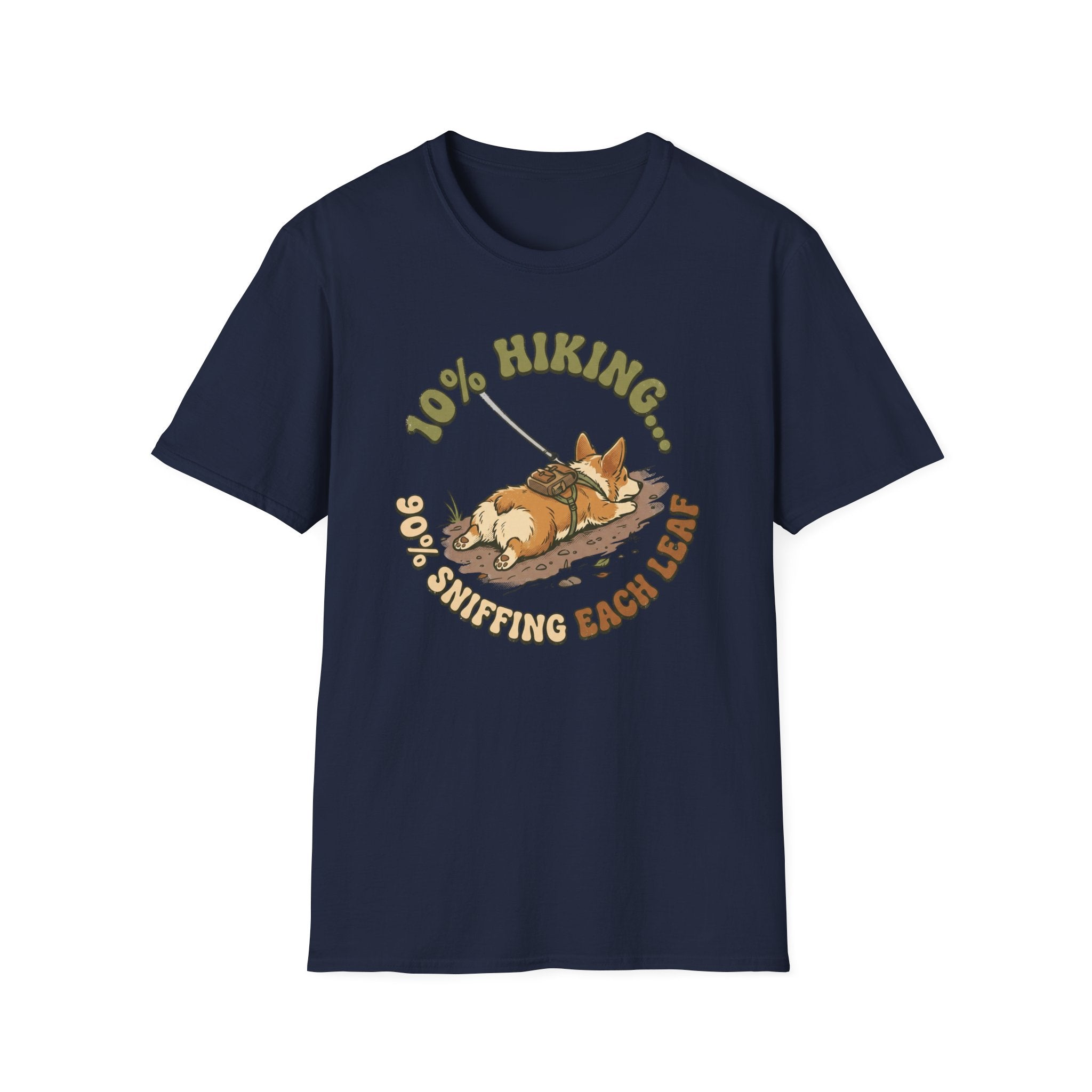 10% Hiking Corgi T-Shirt