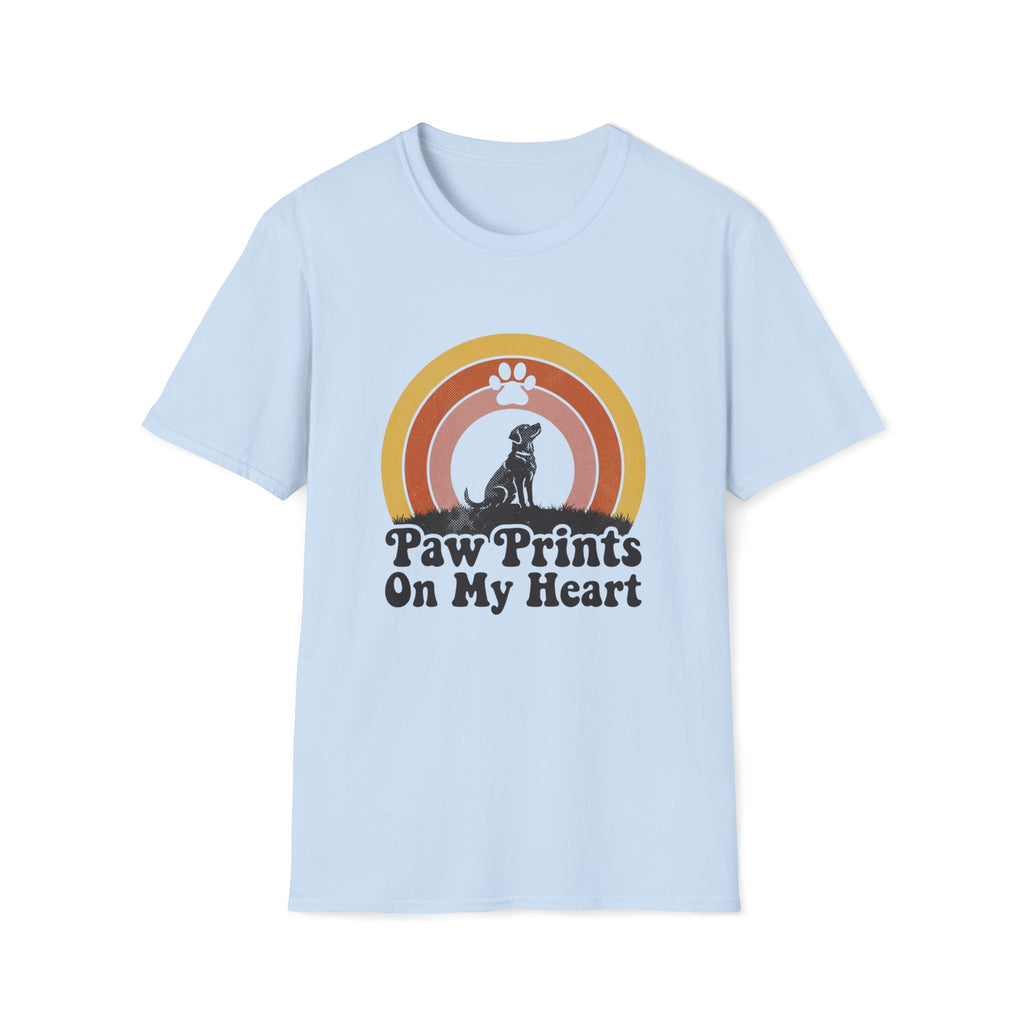 Paw Prints On My Heart T-Shirt