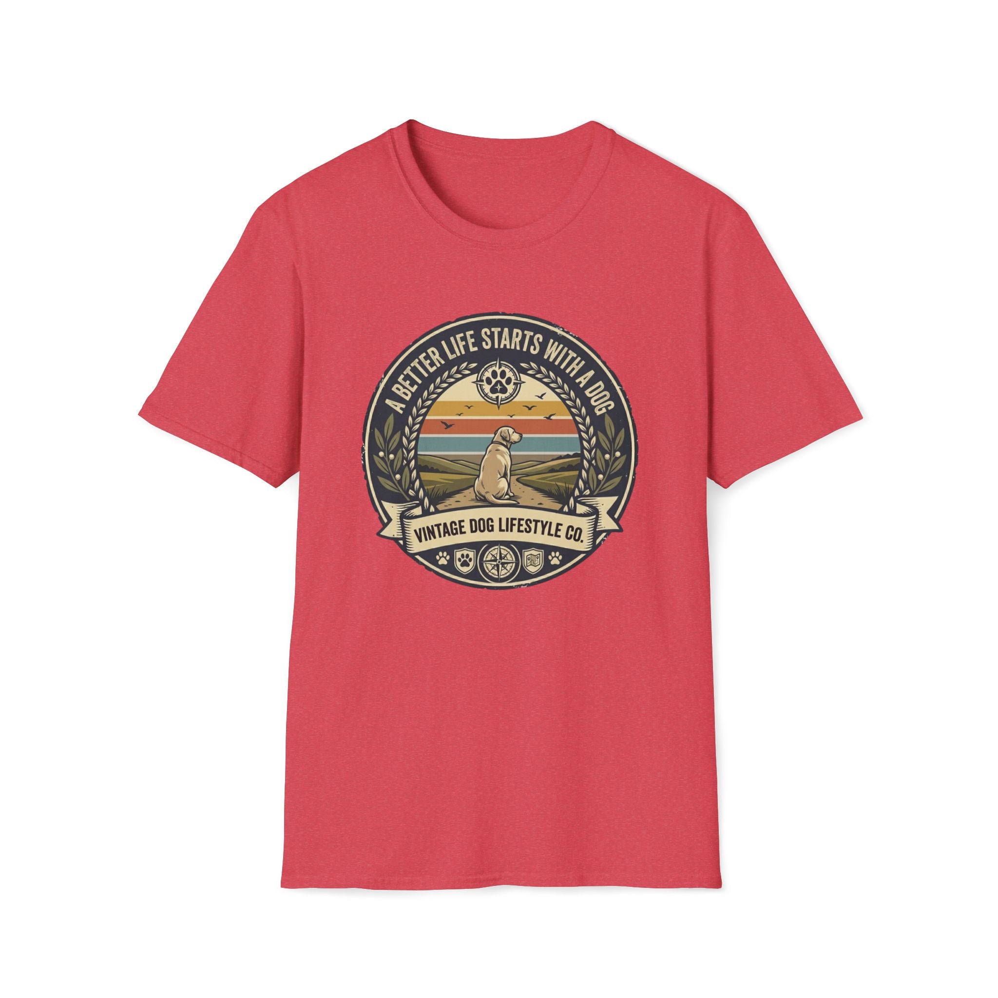 Better Life Starts With A Dog T-Shirt