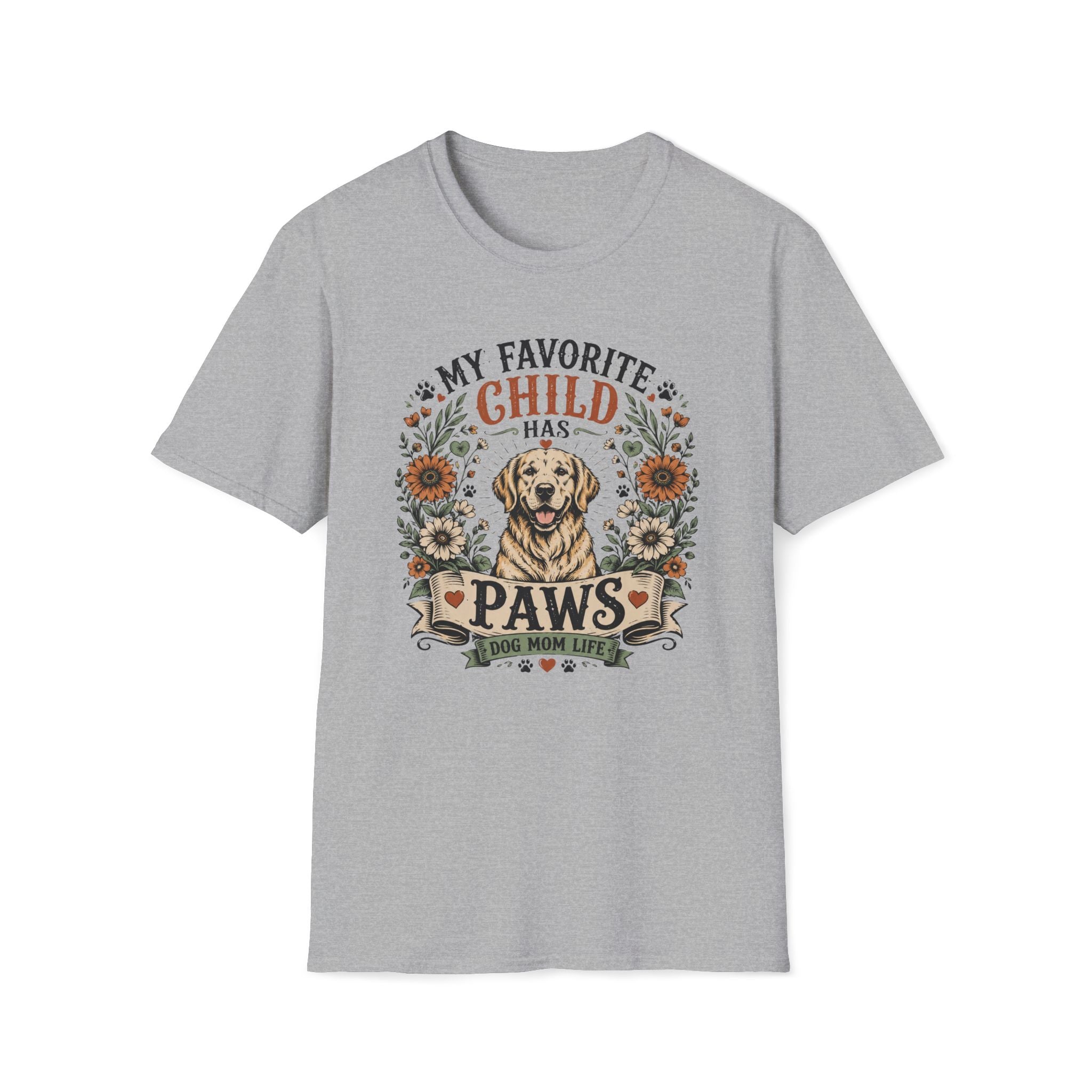 My Favorite Child Has Paws T-Shirt