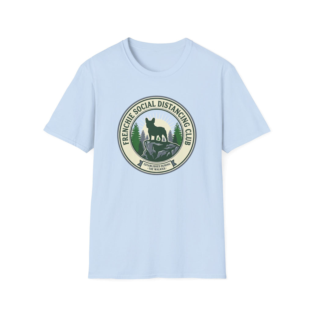 Frenchie Social Distancing Crew T-Shirt