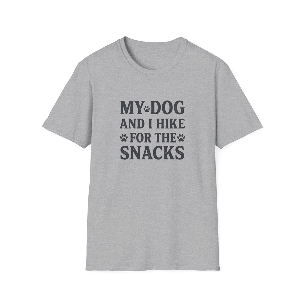 My Dog And I Hike For The Snacks T-Shirt